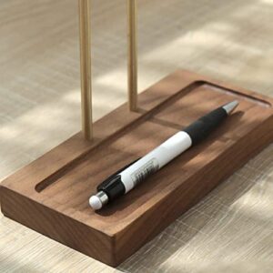 ANIIC Headset Stand Black Walnut Wooden Headphone Stand Brass Creative Headphone Shelf Bracket Headset Stand Headphone Holder Earphone Rack Headphone Stand ( Color : B-without USB )