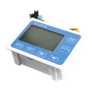 DN32 Digital Display Flow Quantitative Controller Water Flow Sensor Use to Control and Display Liquid Flow (Size : US Plug)