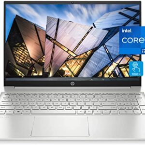 HP Pavilion 15.6" FHD Touchscreen Laptop, 12th Gen Intel Core i7-1255U (10-Core) Processor, GeForce MX550 Graphics, 32GB RAM, 1TB PCIe SSD, Wi-Fi 6, HDMI, Webcam, Backlit Keyboard, Windows 11 Pro