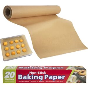 Baking Paper Sheets Kitchens Unbleached Parchment Paper Roll With Band Saw Blade 66SFt,Fits 12 Inch Pans