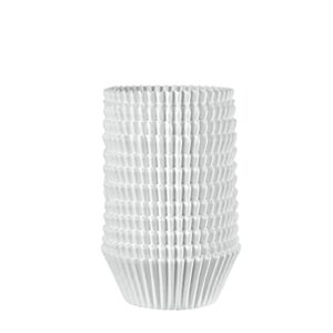 [500pcs] standard size white cupcake liners, food grade & grease-proof, baking cups