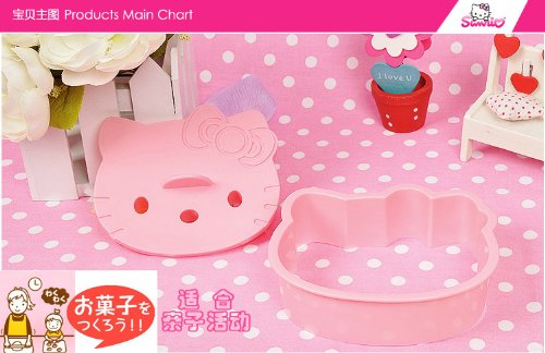 Hello Kitty PNB1 Pan, 商品サイズ(約) ・枠用抜き型:110X127X35mm ・顔用抜き型:95X113X35mm, mulch