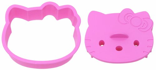 Hello Kitty PNB1 Pan, 商品サイズ(約) ・枠用抜き型:110X127X35mm ・顔用抜き型:95X113X35mm, mulch