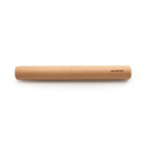 gobam wood rolling pin, small - dough roller for pasta, cookies, pie, pizza, chapati, fondant, rolling pins for baking, bread making tools and supplies - 11 x 1.38 inches