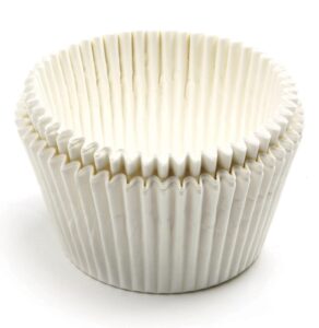 norpro giant muffin cups, white, pack of 500