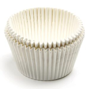 Norpro Giant Muffin Cups, White, Pack of 500