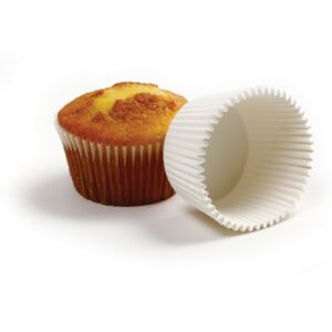 Norpro Giant Muffin Cups, White, Pack of 500