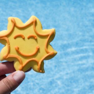 Sun Cookie Cutter 3 Piece Set, 3 Sizes, Premium Food-Grade Stainless Steel, Dishwasher Safe