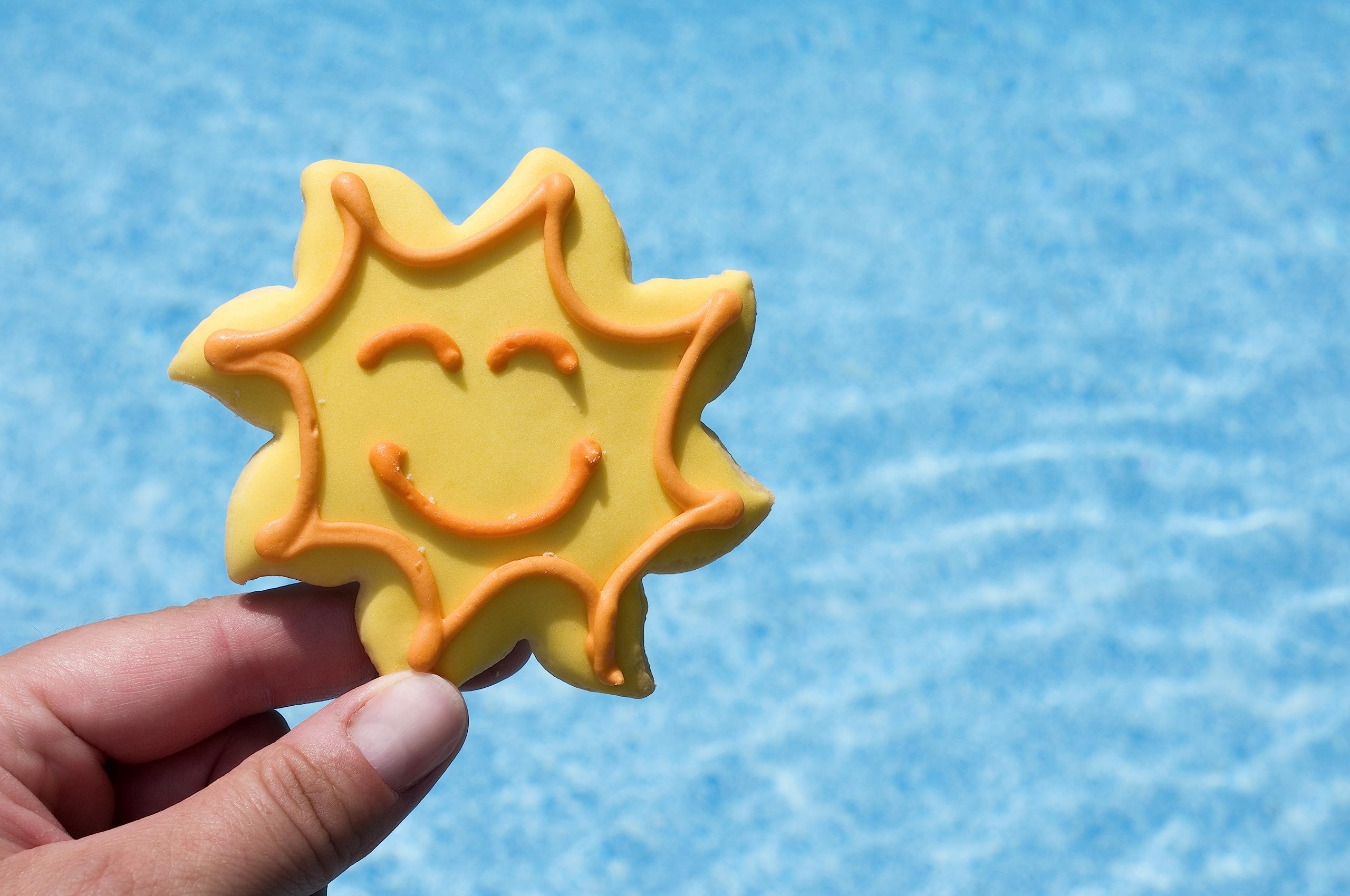 Sun Cookie Cutter 3 Piece Set, 3 Sizes, Premium Food-Grade Stainless Steel, Dishwasher Safe