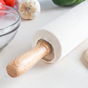 Fox Run Rolling Pin Covers, Cotton, Set of 2