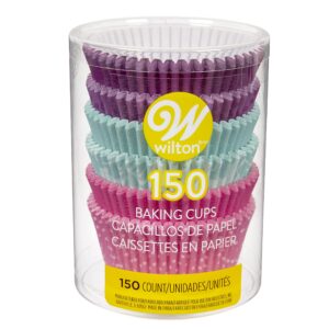 Wilton Baking Cups, Standard, 150-Count, Multi Color