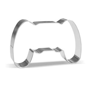 4 inch game controller cookie cutter - stainless steel