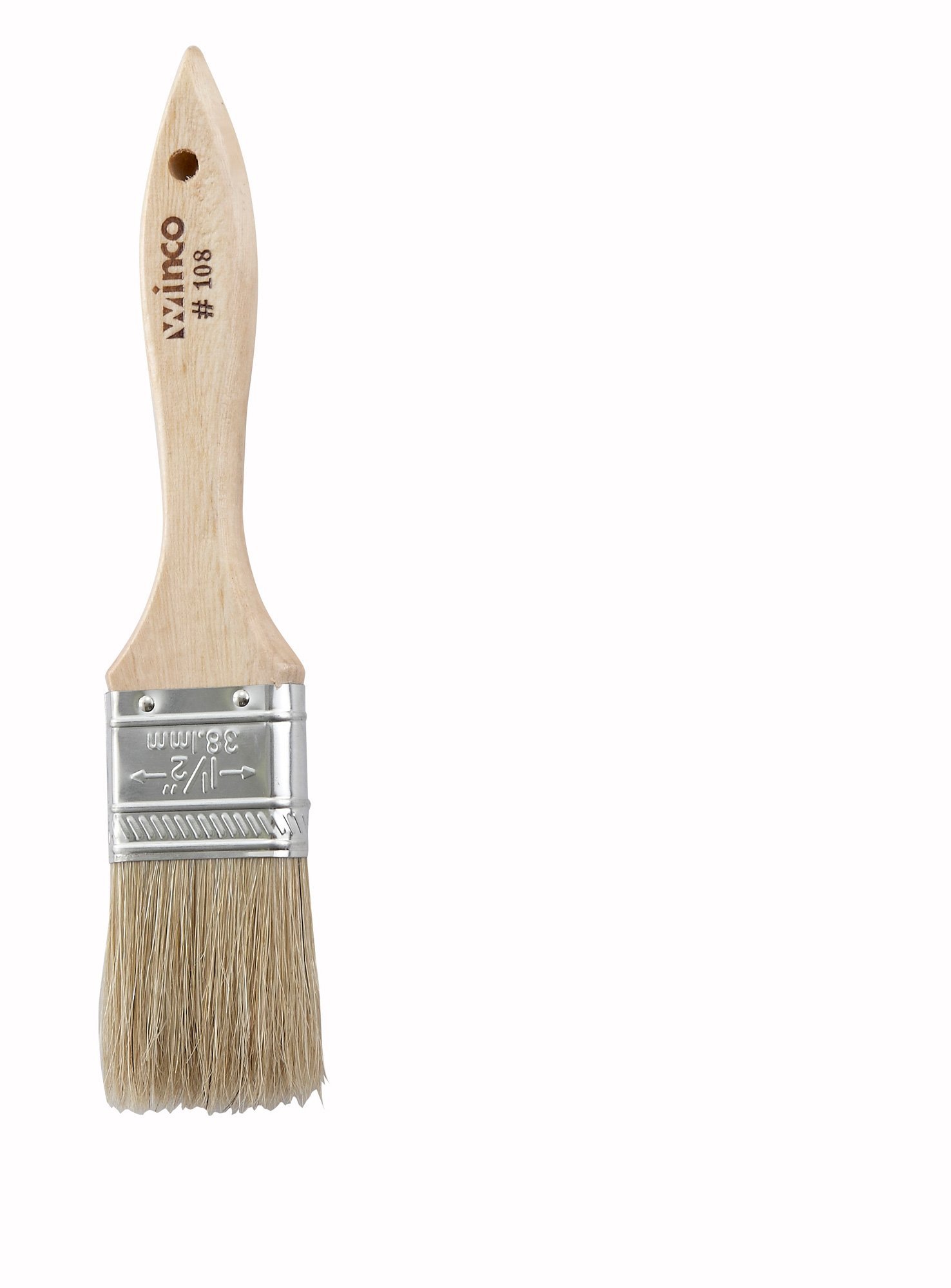 Winco Pastry Brush, 1-1/2-Inch ,Beige