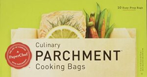 paper chef parchment cooking bags, 10 count box (pack of 3)