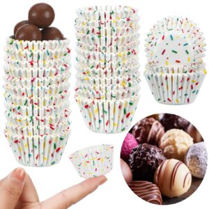 600 count icing design mini cupcake liner baking cups paper small candy cups making supplies white baking cupcake liner supplies holiday muffin chocolate making wrappers liner supplies candy paper