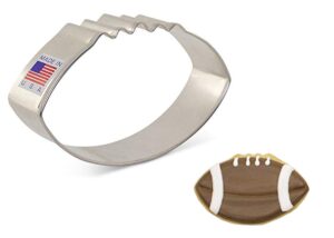 football cookie cutter, 3.5" made in usa by ann clark
