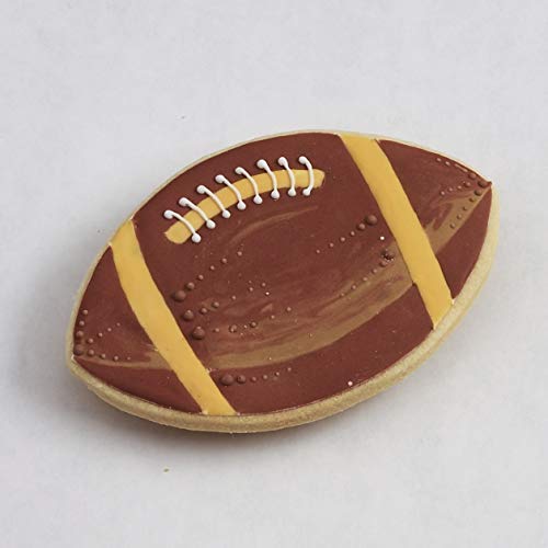 Football Cookie Cutter, 3.5" Made in USA by Ann Clark