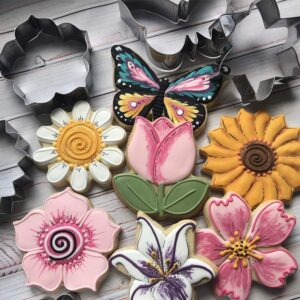 LILIAO Daisy Flower Cookie Cutter - 3.1 x 3.3 inches - Stainless Steel