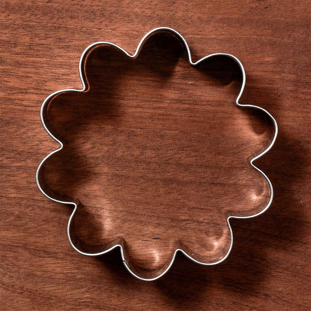 LILIAO Daisy Flower Cookie Cutter - 3.1 x 3.3 inches - Stainless Steel