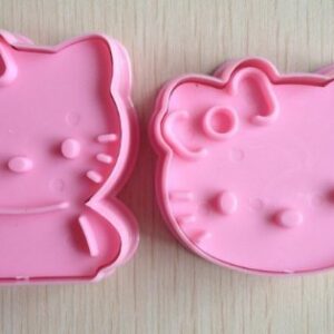 DM Hello Kitty Cookie Cutter Cake Mould Mold-Pink, M