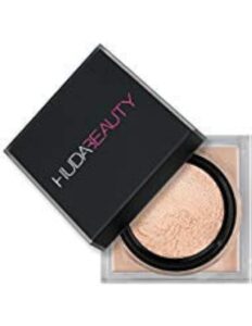 new huda beauty easy bake loose baking and setting powder - cupcake