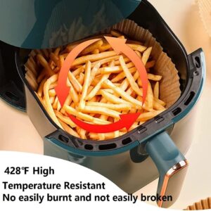 Air Fryer Disposable Paper Liner, 100PCS [ Large Size ] Non-stick Disposable Liners for 5-8QT Air Fryer