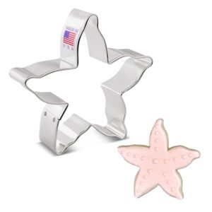 starfish cookie cutter 3.75" made in usa by ann clark