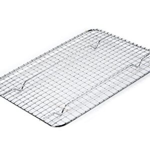 Great Credentials Heavy-Duty Cooling Rack, Cooling Racks, Wire Pan Grade, Commercial Grade, Oven-Safe, Chrome (8 x 10 Inch)