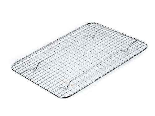 Great Credentials Heavy-Duty Cooling Rack, Cooling Racks, Wire Pan Grade, Commercial Grade, Oven-Safe, Chrome (8 x 10 Inch)