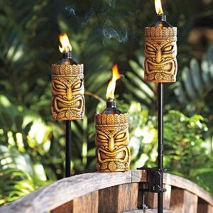 Torch Replacement Canisters Set, AWSOM Bamboo Torch Fuel Can,Long-Last, Easy Refill for Tiki Outdoor Bamboo Torch,Tabletop Torch Canister 12fl.oz, 4 PACK