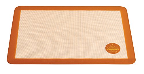 Mrs. Anderson’s Baking Non-Stick Silicone Big Baking Mat, 20.5-Inches x 14.5-Inches