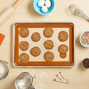 Mrs. Anderson’s Baking Non-Stick Silicone Big Baking Mat, 20.5-Inches x 14.5-Inches