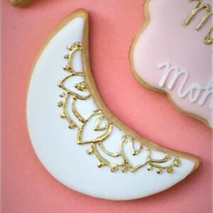 Crescent Moon Cookie Cutter 3" Made in USA by Ann Clark