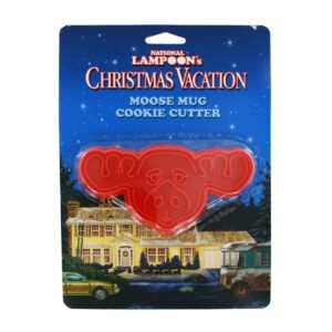 icup moose mug cookie cutter, 4.5", red