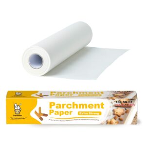 Katbite Parchment Paper Roll 15 inch x164 ft 205 SQ FT & 12 inch x 164ft Heavy Duty Parchment Paper for Baking