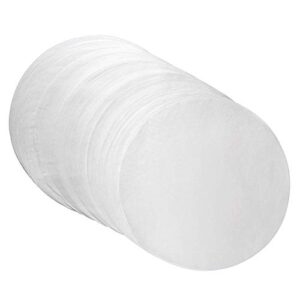 parchment paper baking circles 8 inch diameter, baking paper liners for baking cakes, cooking, dutch oven, air fryer, cheesecakes, tortilla press (8inch-100pcs)