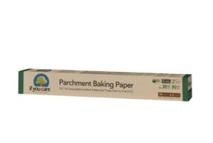 if you care 100% unbleached silicone parchment paper, 70 sq ft (pack of 4)