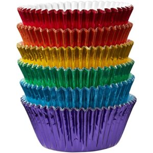Wilton 72 Count Rainbow Cupcake Liners