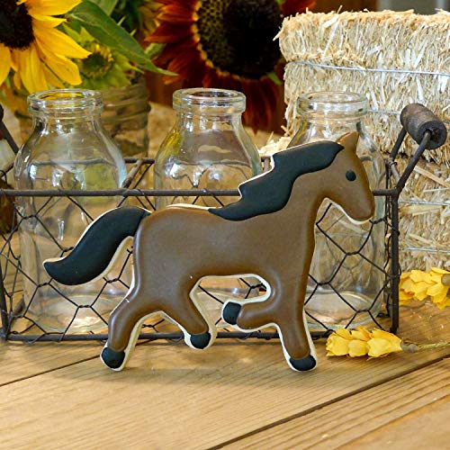 Horse Farm Animal Cookie Cutter, Premium Food-Grade Stainless Steel, Dishwasher Safe