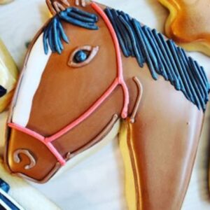 Horse Head Cookie Cutter 5" Made in USA by Ann Clark