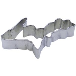 foose brand state of michigan upper cookie cutter 3.5 inch – stainless steel cookie cutters – state of michigan upper cookie mold