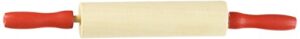 rolling pin (pack of 3), 7.5 inch, brown
