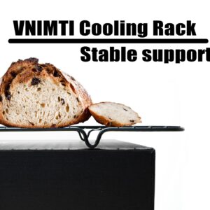 VNIMTI Cooling Rack 2 Sets, Cookie Cooling Wire Racks for Cooking, Baking, Roasting, Grilling, Drying, Oven Safe Grill Rack, 16" * 10" Small Squares Grids