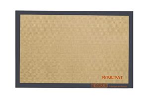 silpat roul' pat perfect pastry jumbo size non-stick silicone countertop workstation mat, 23" x 31.5", black, (adn800585-00)
