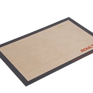 Silpat Roul' Pat Perfect Pastry Jumbo Size Non-Stick Silicone Countertop Workstation Mat, 23" x 31.5", Black, (ADN800585-00)