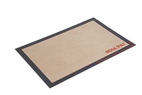 Silpat Roul' Pat Perfect Pastry Jumbo Size Non-Stick Silicone Countertop Workstation Mat, 23" x 31.5", Black, (ADN800585-00)