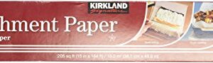 Kirkland Signature Parchment-1pk Non Stick Parchment, 1 Pack, Clear