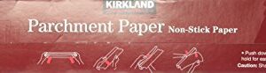 Kirkland Signature Parchment-1pk Non Stick Parchment, 1 Pack, Clear