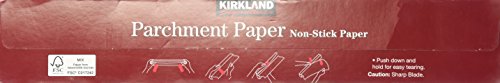 Kirkland Signature Parchment-1pk Non Stick Parchment, 1 Pack, Clear