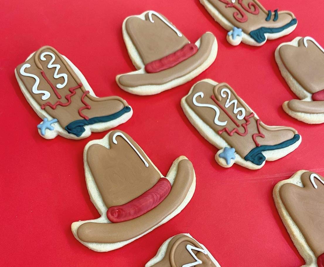 Cowboy Hat Cookie Cutter 2.75" Made in USA by Ann Clark